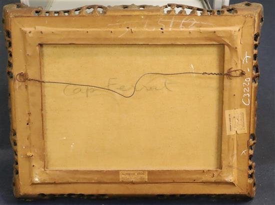 § Cecil Rochfort DOyly John (1906-1993) Cap Ferrat 17 x 23in.